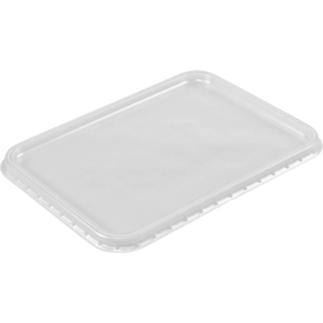 Binnensluitdeksel PP (185/d) 180x135mm Microwave Helder t.b.v. Kilo bak ds@400st