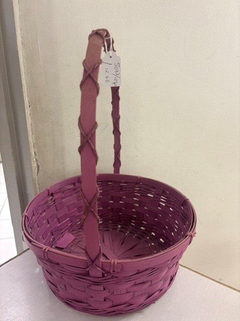 Mandwerk / Basket dia=7" spring  assorted colors