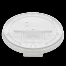 White fold BK hot cup lid 8 oz 1000st/ds
