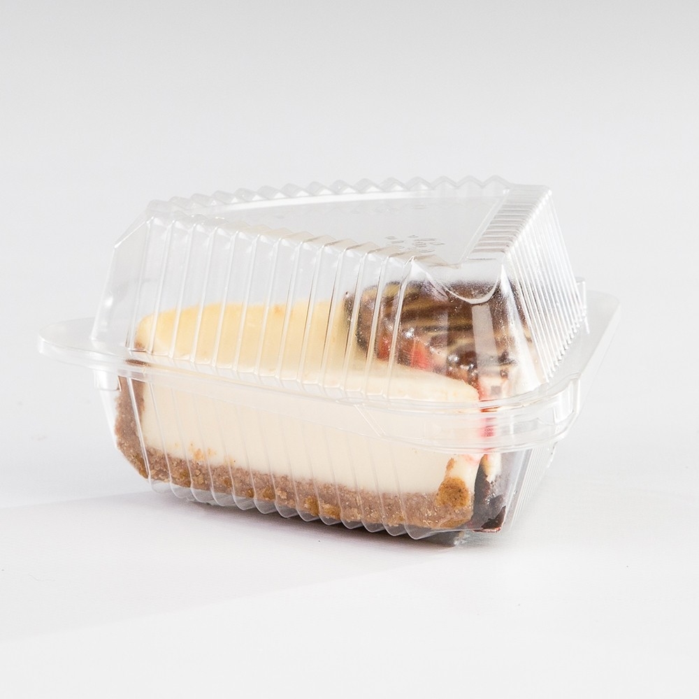Pie Wedge 9" hinged Clearview 504/cs