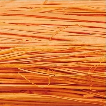 Raffia Streng 50gr Oranje