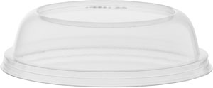 Lids transparant PS voor coupeglass 127724 (25x20st/doos)