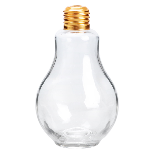 Bulb 268ml 8x13,8cm Clear Glass (Per stuk)