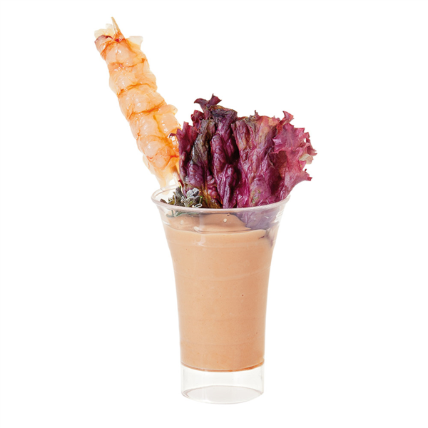 Reusable mini containers 50ml 4,8x7cm Clear PS (12 units)