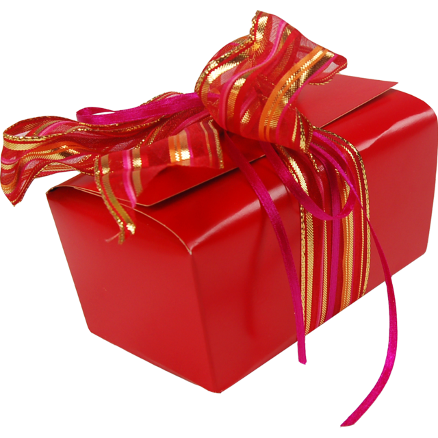 Ballotin Rood Karton 250gr (per stuk)