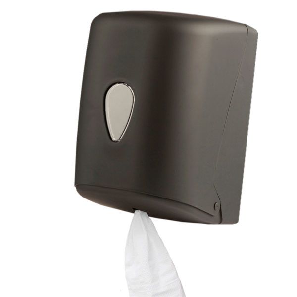Handtowel dispenser "Maxi Barril" 24x24x32,5cm Black ABS (per stuk)