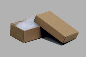 Jewelry Boxes 2-1/2x1-1/2x7/8 Natural Kraft (per stuk)