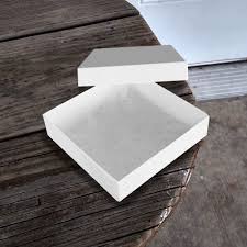 Jewelry Boxes 3-1/2x3-1/2x1 White Krome (100pcs/case)