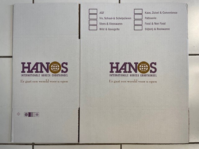 Hanos doos groot 410x255x265mm (per stuk)