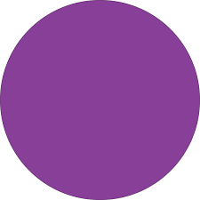 Round Labels Fluorescent Purple 2" (500pcs/roll)