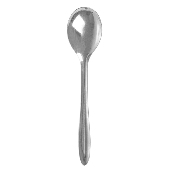 Spoon Silver Stainless Steel 18cm (Per Piece)