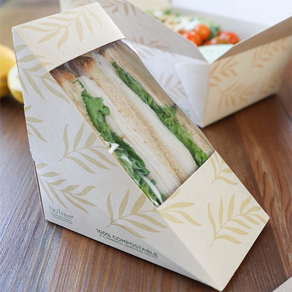 Medium Sandwich Wedge w/window (500st/doos)