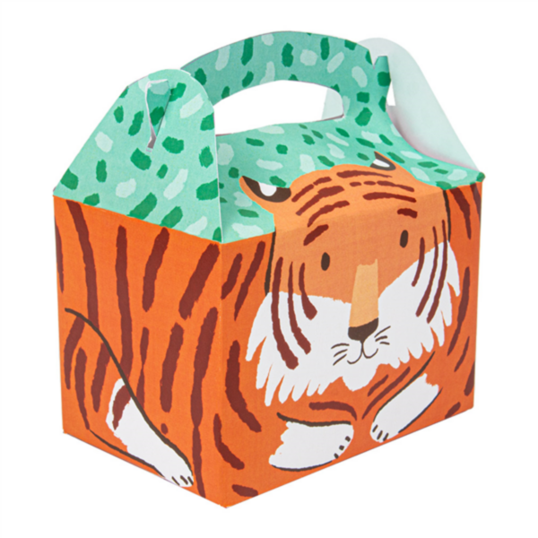 Gable Box - Children Box - "Tiger" 15,5x10,5x17,5cm (50st/pak)