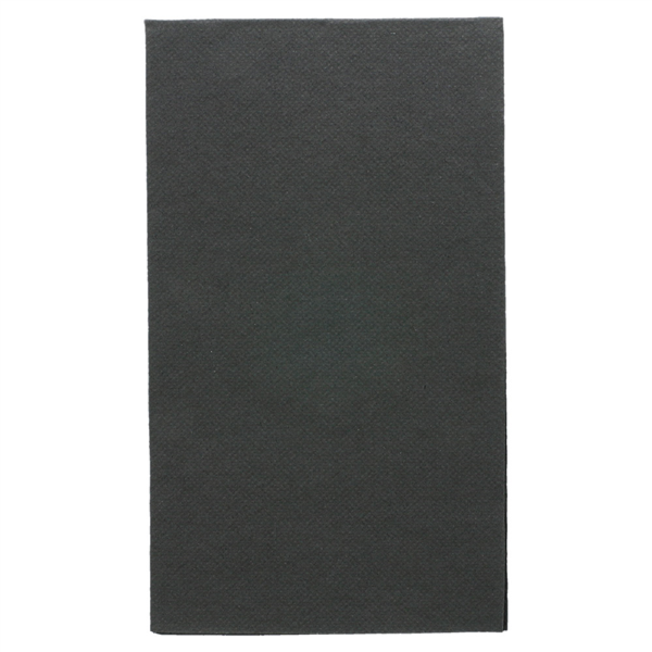 Napkins Double Point Black 33x40cm 1/6-fold 50st/pak