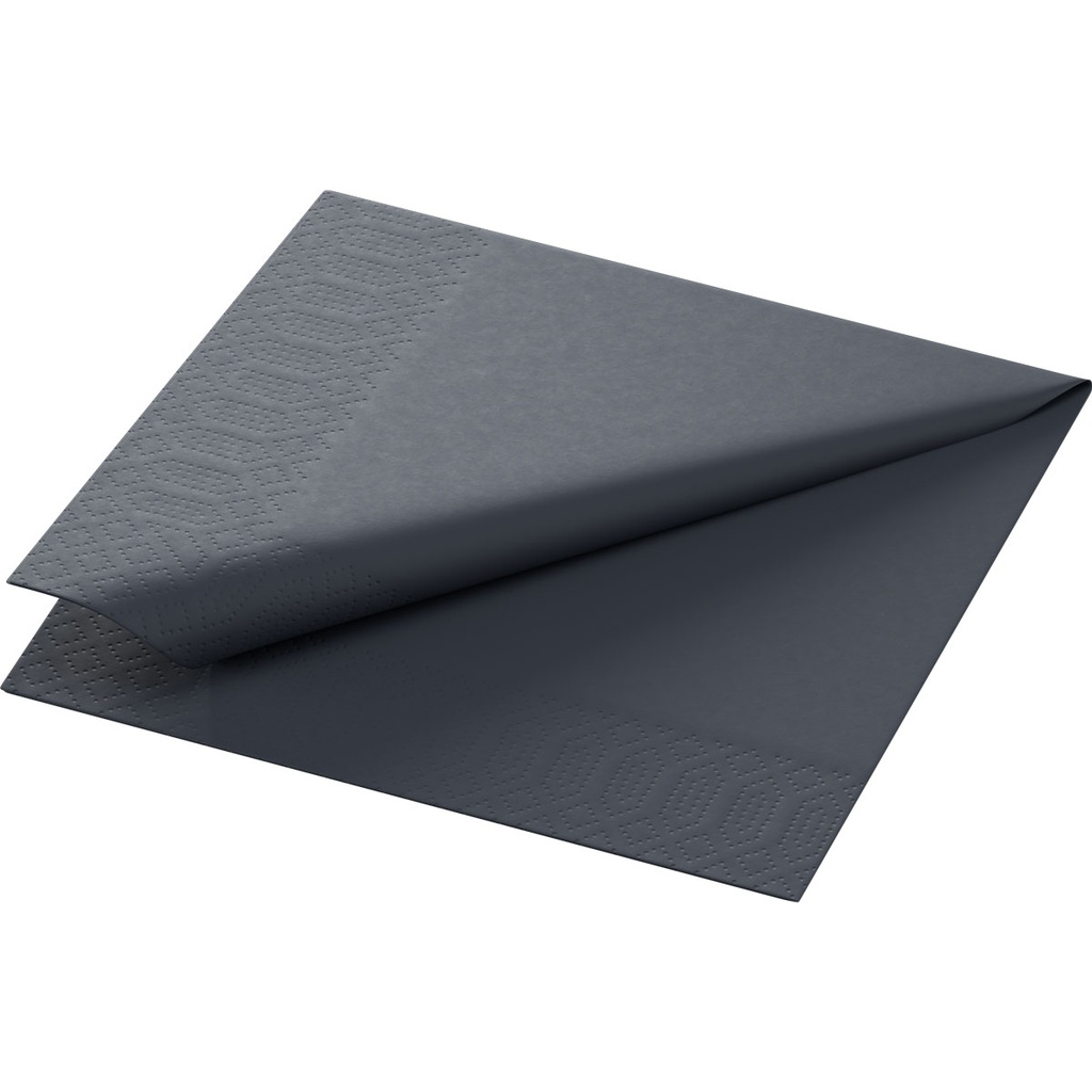 Napkins 2-ply Cocktail Black 24x24cm 300st/pk