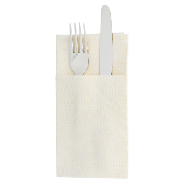 Napkin "Like Linen" Kangaroo 40x40cm 70GSM Ivory Cream (50pcs/pk)