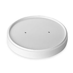 Lid for Food Container White fits 12oz/16oz cup 50 pcs/sleeve