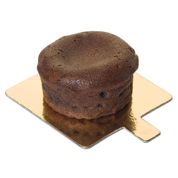 Cardboad Gold / black 8x8cm for cake 250/cs