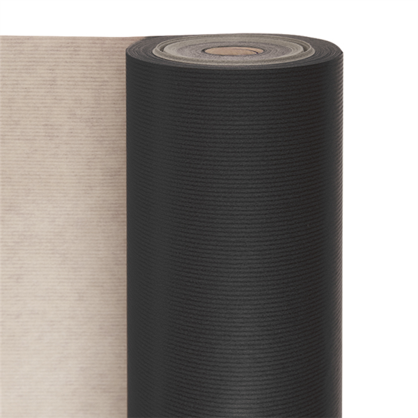 Gift Wrap Cadeaupapier  70 cm x 100m Zwart (60gr) per rol