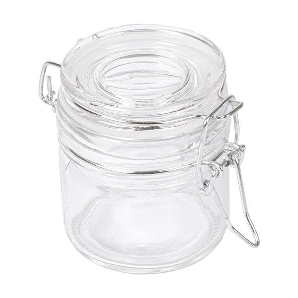 Glass Container Rond 80ml (Diam. 6x7cm) per stuk