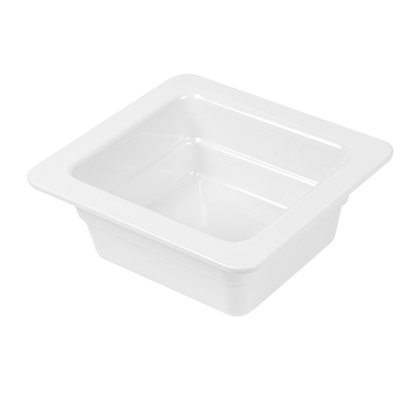 Melamine Gastronorm bak Wit GN-1/6 (65mm hoog) Per stuk
