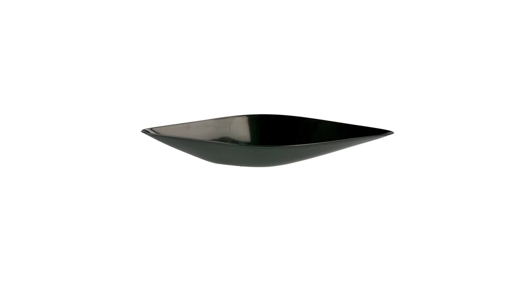Amuse - Canoe - 13x4,1x2cm Black PS 24/pk