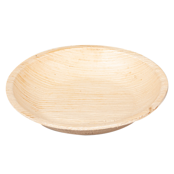 Schaaltje Palmblad Diam. 12,5x2cm (25st/pak)