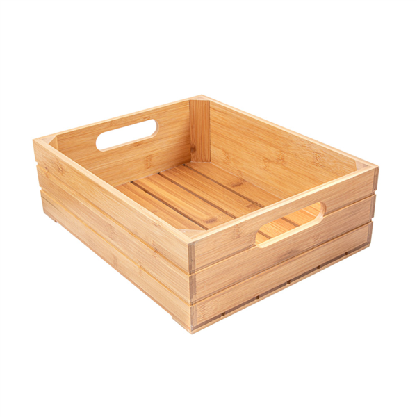 Natural Bamboo Buffet Box 32,5x26,5x10cm (per stuk)