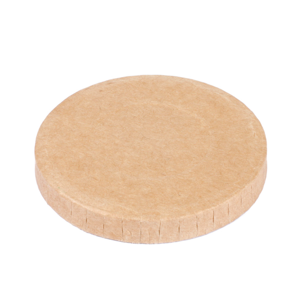 Lids for small containers 254.44 Brown Cardboard (50st/pak)