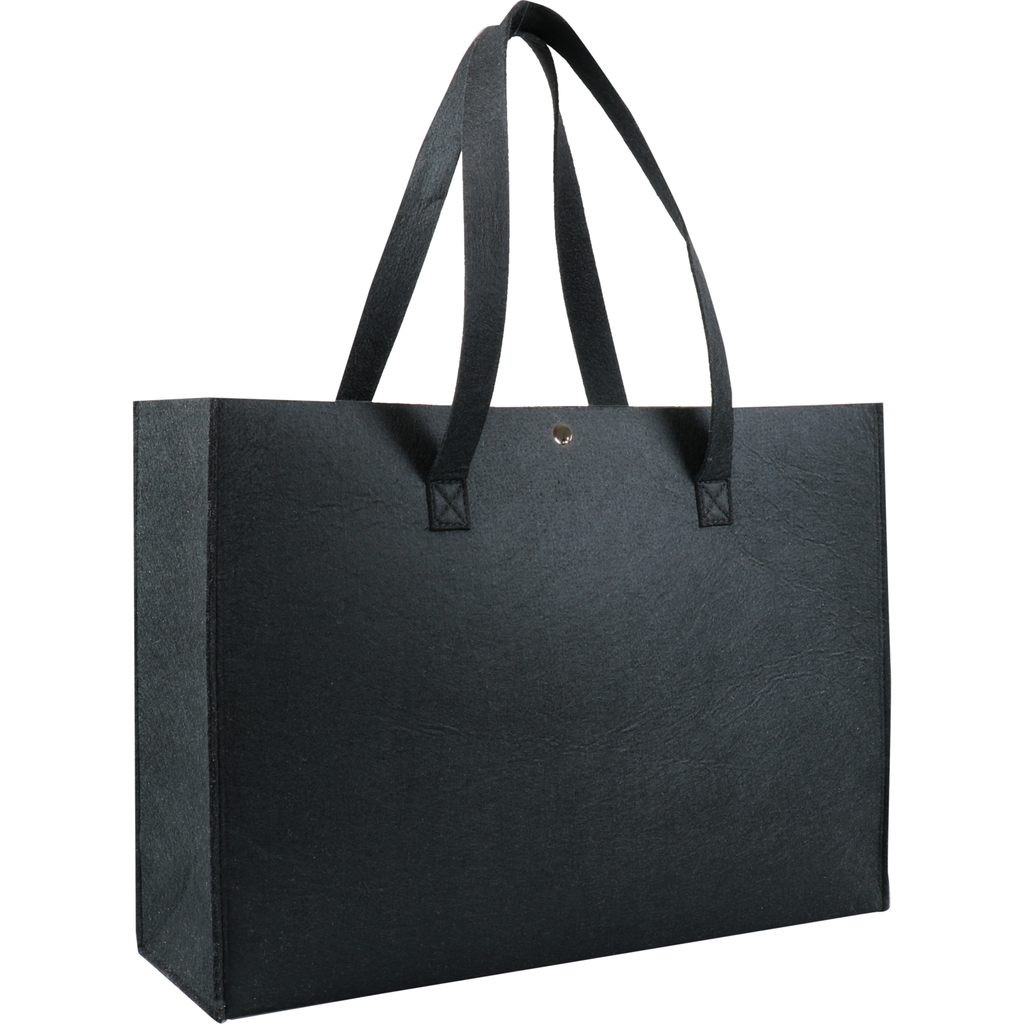 Vilten tas zwart 45x15x33cm (per stuk)
