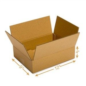 Carton 30x23x10 cm Kraft  12x9x4"