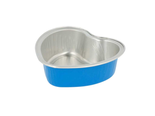 [206.05] Bakery Container 100ml 8,8x8,8x3cm Blue (100st/pak)