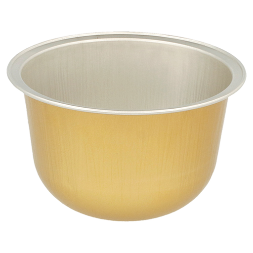[206.25] Bakery container 150ml 8,5x4,3cm Gold aluminium (100st/pak)