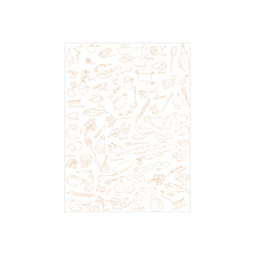 [222.05] Greaseproof wrapping paper "Deli" 34gsm 35x26cm White (500sheets/pack)