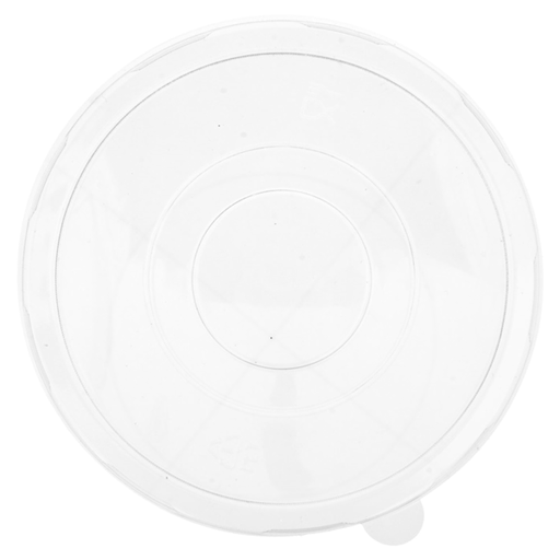 [224.39] Flat Lids for Saladbowls 224.32 - 215.04 "Bionic" Diam. 16cm Clear PET (100st/pak)