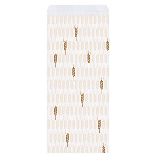 [227.40] Bread Bags "Ceres" 14+7x35cm White Cellulose (500st/pak)