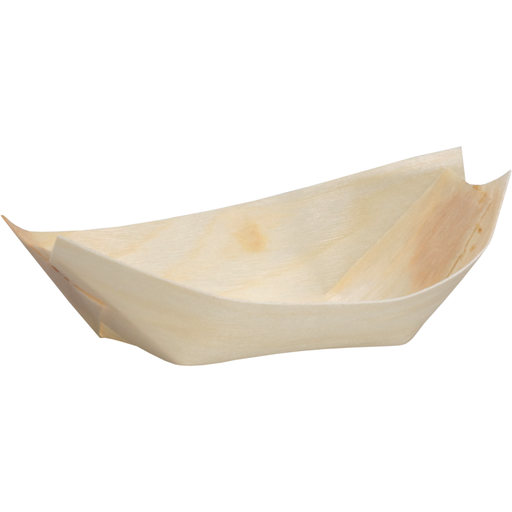 [437335 of 600510] Schaaltje Boot Hout 40x65mm (100st/pak)
