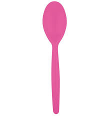 [457277] Lepel / Spoon 185mm Fuchsia (20st/krimp)