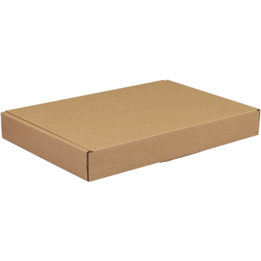 [377731] Verzenddoos Bruin Kraft met klep. 220x155x28mm (per stuk)