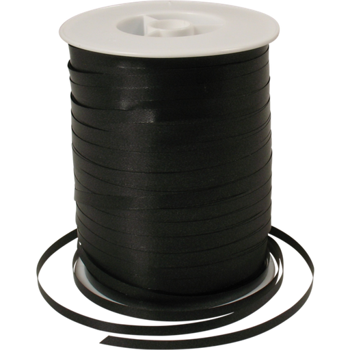 [710110] Krullint poly zwart 5mm x 500mtr (per spoel)