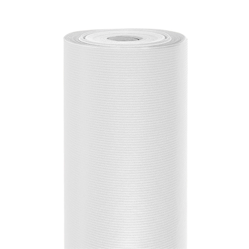 [803.59] Gift Wrap / Kadopapier Wit Kraft 70cm x 100m (60gr) per rol