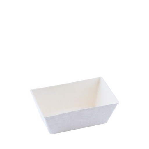 [823720] Suikerruit/Bagasse bakje 200ml 120x80x45mm (100st/pak) ( riba e kaha10056)