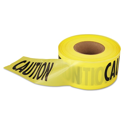 [BRC-CC] Barricade Tape "Caution": 3" x 1000' (Yellow film Black ink) Per rol