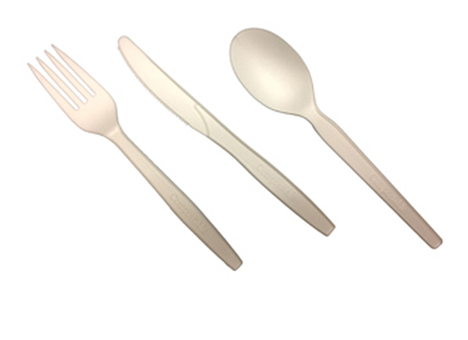 [NCFK] Heavy PSM Fork / Vork NatCorn Compostable (1000pcs/case) #PSM-NCFK