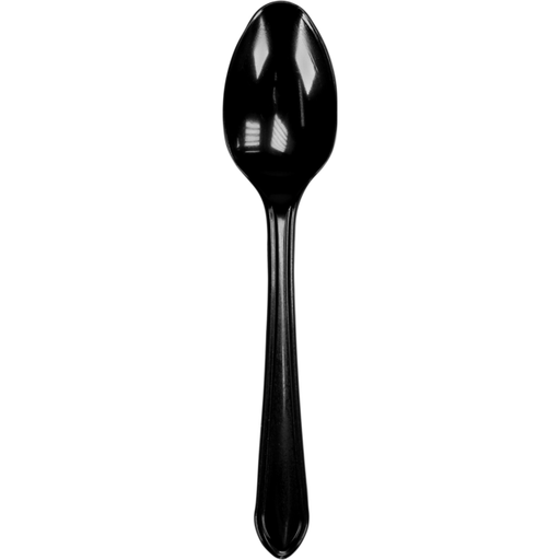 [600079] Reusable Lepel PP Zwart 17cm (50st/zak)