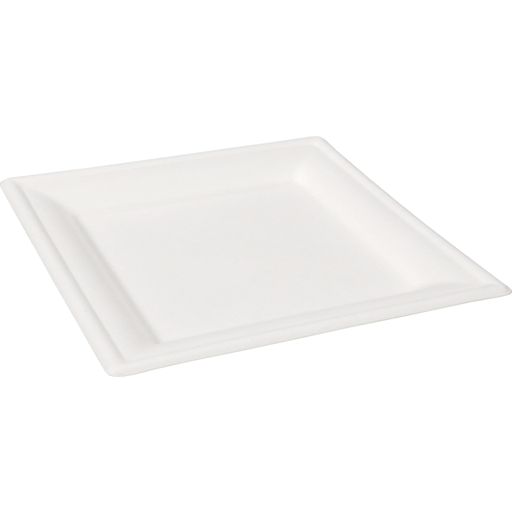 Biodore bord vierkant wit 16cm bagasse (50st/krimp) (copy)