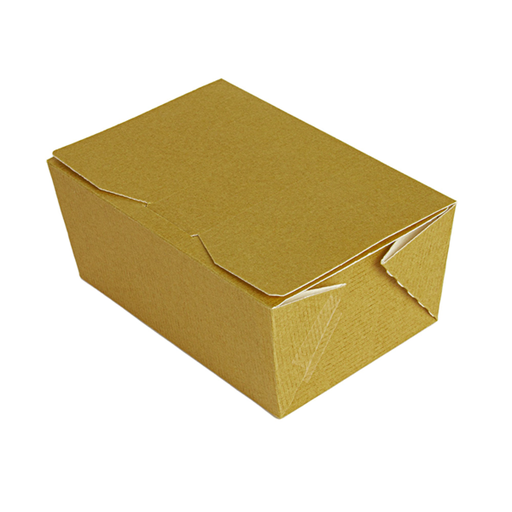 [259.84] Ballotin Boxes The Pack 12,5x8x5,5cm Gold (50st/pak)