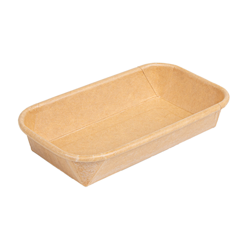 [268.80] Containers for sushi 14x8x2,4cm Natural Kraft (50st/pak)