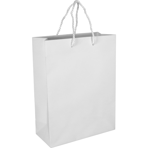 [2697521] Draagtas met koord Wit 22x10x29cm (25st/pak)