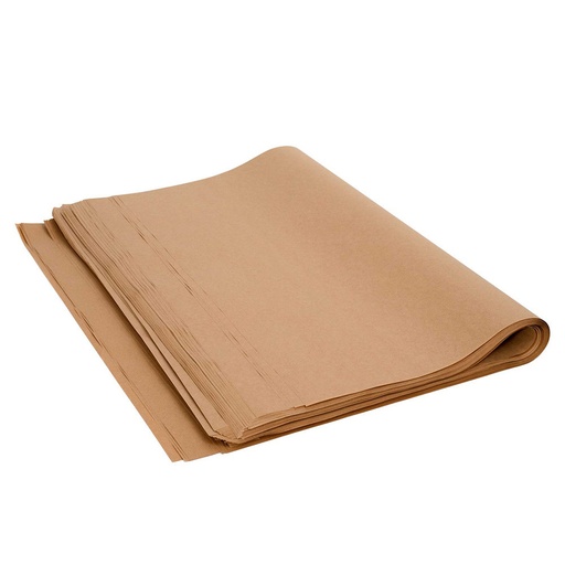 [69900] Inpak papier Bruin Kraft Gestreept 100x75cm (6-1/2kg)